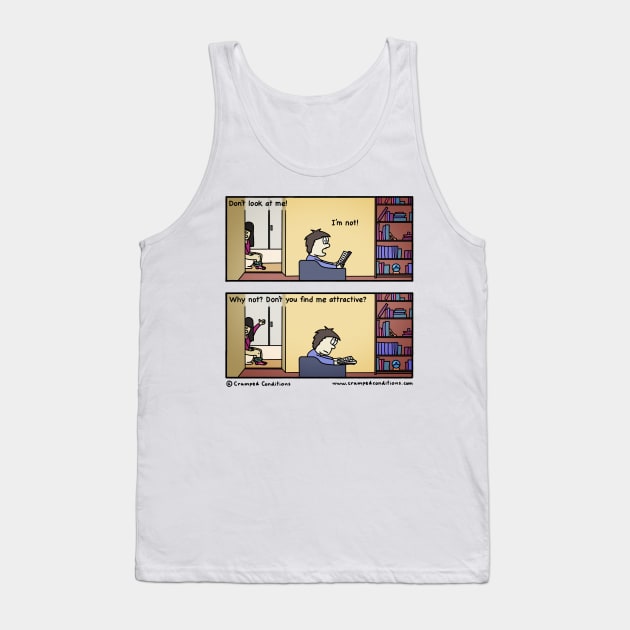 Peeing Tank Top by crampedconditions